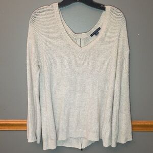 American Eagle Outfitters Beige Knit Sweater